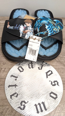 Adidas X Reptossage Yu-Gi-Oh Slides Sandals HQ4276 US Men 11.5 *New With Tags*