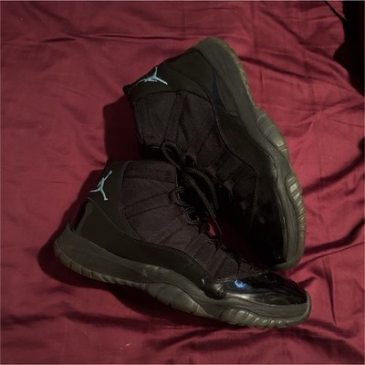 Jordan Air Jordan 11 Retro Gamma Blue Black High Top Patent Leather Sneakers