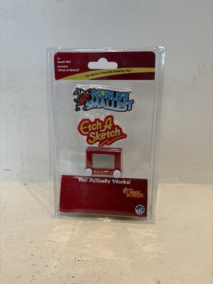 World's Smallest Etch A Sketch Brand New Sealed Retro Gift Toy Superimpulse
