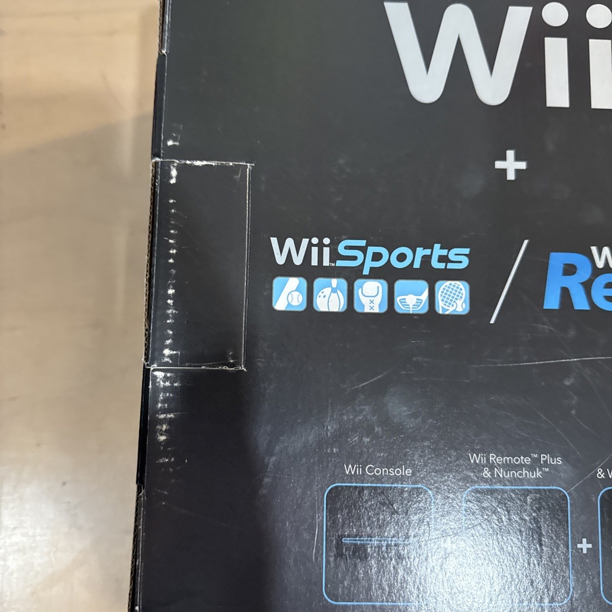 Nintendo Wii With Wii Sports + Wii Sports Resort Black