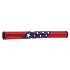 1PC American Independence Day Pattern Clubs Grip Agrip confortable (rouge)