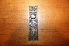 Antique Escutcheon for Branford Oriental B-11720 Victorian Doorknob C:1893 S-133
