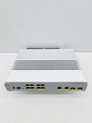 Cisco WS-C2960CX-8PC-L  8 Port PoE Network Switch
