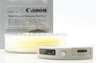 Neuwertig in Box Canon PL-C 48mm Drop-In Circular Polarisation Filter 744