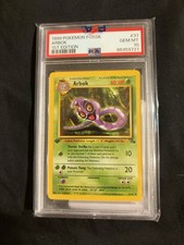 Arbok 31/62 Fossil 1st Edition PSA 10 Gem Mint 1999 Vintage WOTC Pokemon