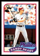 1989 Topps Traded Randy Ready #102T Philadelphia Phillies MLB Baseball