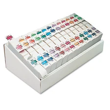 Smead A-Z Color-Coded End Tab Filing Labels A-Z 1 x 1 1/4 67070