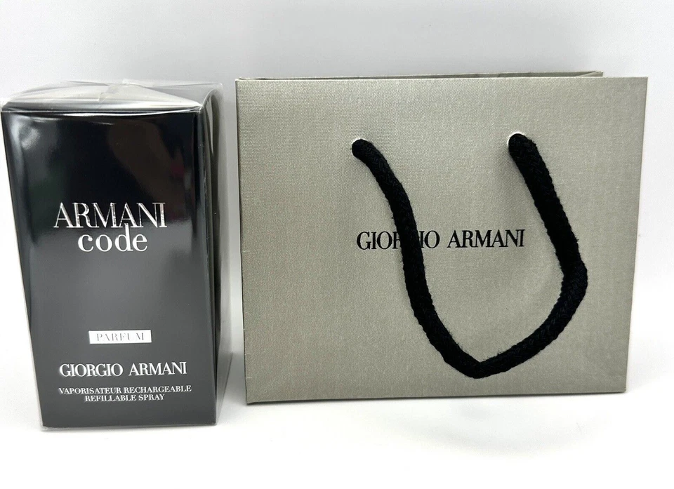 Perfume Giorgio Armani Code 1,7 oz/50 ml recargable - sellado con bolsa de regalo Foto 2 de 4