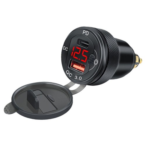 Do Bmw-Dual Usb Ładowarka-Hella-Din Wtyczka Gniazdo Adapter Motocykl Hot./Nowy - Zdjęcie 5 z 21