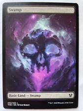 MTG Swamp Full Art Theros Beyond Death 252/254 Regular Land