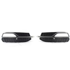 1 Pair Lower Bumper Fog Light Cover Grill Grille For S3 A3 S-Line 2013-2016