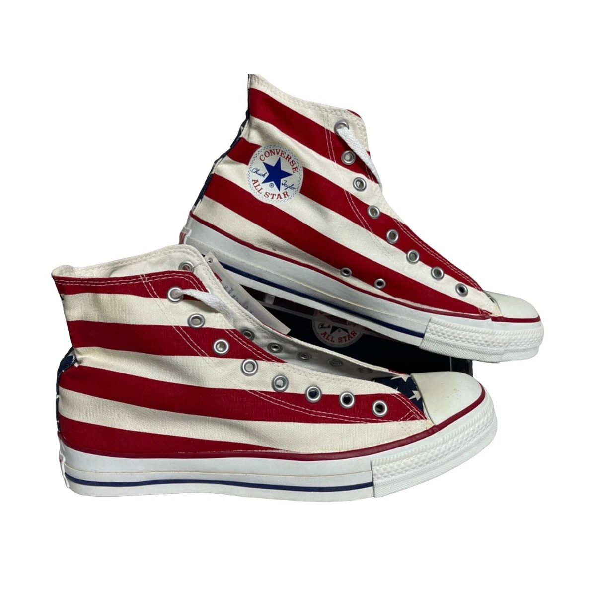 New NOS Converse All Star Chuck Taylor Stars Bars With Box Men