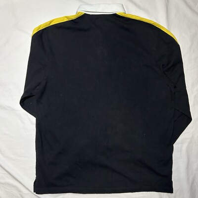 Supreme NY Spring/Summer 2018 Reflective Stripe Rugby Shirt - Size