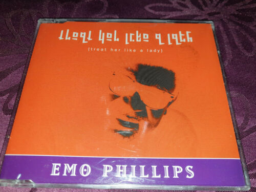 Emo Phillips / Treat her Like a Lady - Maxi CD - Afbeelding 1 van 2