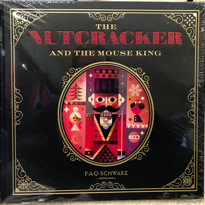  FAO Schwarz The Nutcracker and the Mouse King Hardcover Book Sealed 