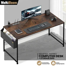 [WORKSTATION+STORAGE BAG] Office Writing Computer Desk Home Laptop Gaming Table