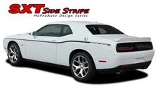 2011-2023 SXT Stripes For Challenger Door Body Line Vinyl Graphics Side Decals
