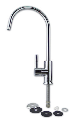 Chrom Schwanenhals Wasserhahn Wasserhahn für alle Trinkwasserfilteranlagen