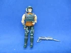1987 Gi Joe Cobra 3.75" Dodger V1 Figure Complete w/ Mic Hasbro