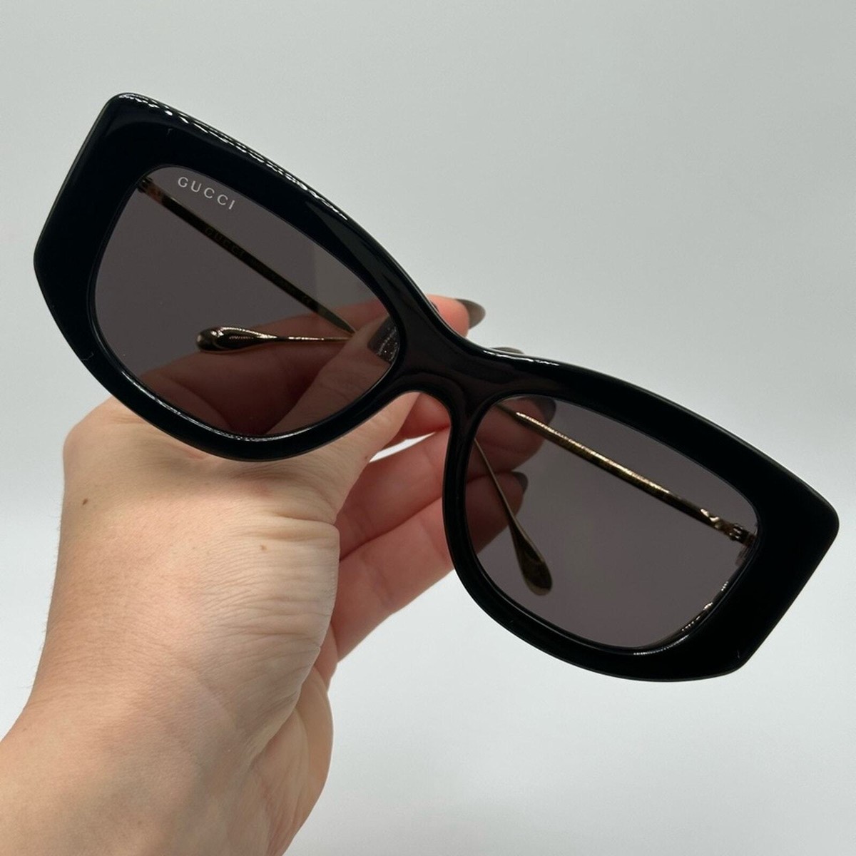 Womens black Gucci Aviator Sunglasess GG1566S GUCCI Gucci Aviator Sunglasess GG1566S | edesignershop  main image 2