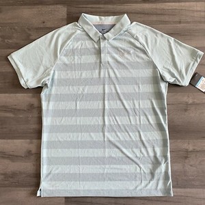 nike men's zonal cooling stripe golf polo