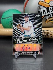 Ryan Cusick 2021 Leaf Metal Draft Future Stars Black Auto # /15 Braves (CB)