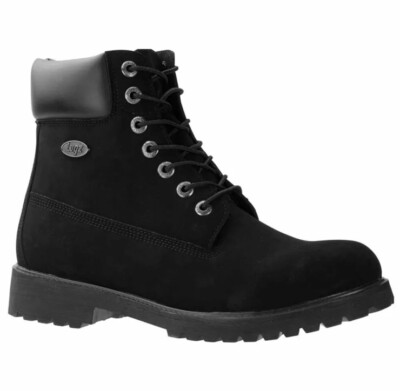 Lugz Convoy 6 Inch Lace Up Mens Black Casual Boots MCNWD-001  display picture 1
