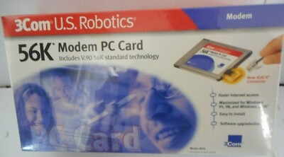3Com US Robotics 56K Modem PC Card - Model 3056