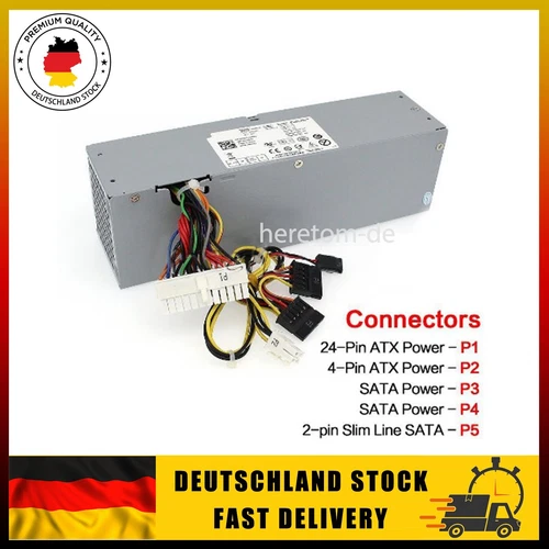 240W SFF Netzteil für Dell L240AS-00 L240ES-00 H240ES-00 H240AS-00 2TXYM DE