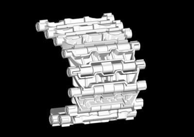 Trumpeter 02050 - 1:35 T-72 Track links - Neu