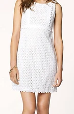 AUTHENTIC JUICY COUTURE – WHITE BONNIE EMB DRESS – SIZE 0 – RETAILS $310 - NWT!!