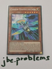 Yu-Gi-Oh! Cipher-Doppeldecker - BROL-DE038 - Ultra Rare - 1. Auflage - NM