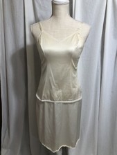Creme Skirt Slip And Cami Set - Vintage Skirt Slip Cami