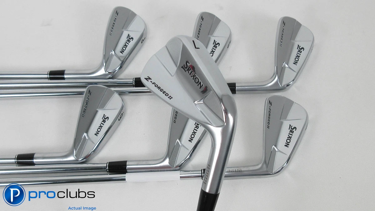 Mint! '2023 SRIXON Z-FORGED II IRONS 4-PW STEEL PROJECT X LZ 125g 6.5 X-FLEX
