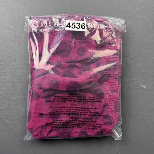 Phister & Philina Girls Pants Size 7 122CM Pink Polka Dot Elastic Waist Casual - Picture 10 of 10