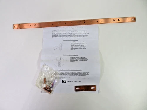 RACK bonding BUSBAR  chatworth 10610-019 never USED new IN original PACKAGING