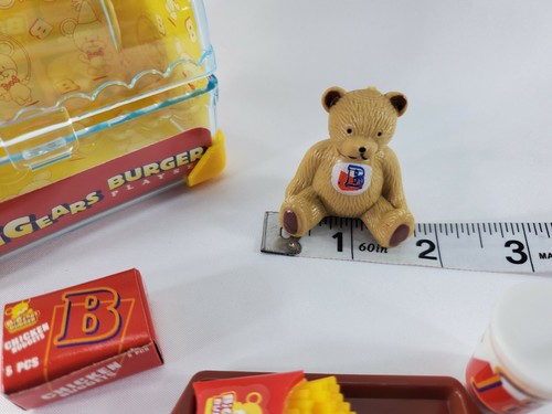 Mini Begears Burger Set Gioco Bambini Giocattoli o Decorazione Set Carino Nuovo - Foto 9 di 12