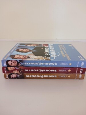 Slings & Arrows DVDs All Three Seasons Acorn Media Gross, Burns, McKellar, Mckin