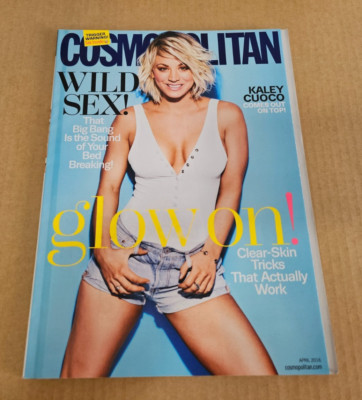 Kaley Cuoco Cosmopolitan magazine Cosmo April 2016 | eBay