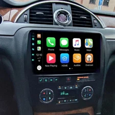 For Buick Enclave 2008-2012 Android 13 Carplay Car Stereo Radio GPS Nav w/Camera