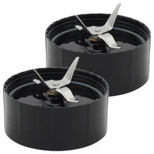 2 Pack Cross Blade Replacement Part Compatible with Magic Bullet MB1001 250W