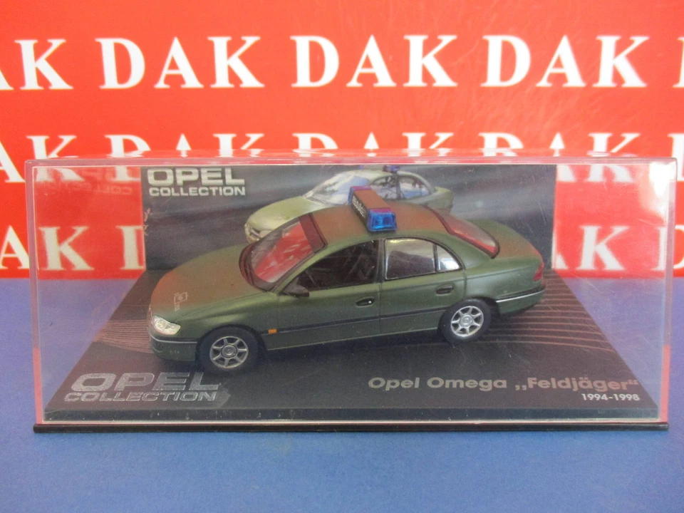 Die cast 1/43 Modellino Auto Opel Omega Feldjager 1994-98 - Immagine 4 di 4