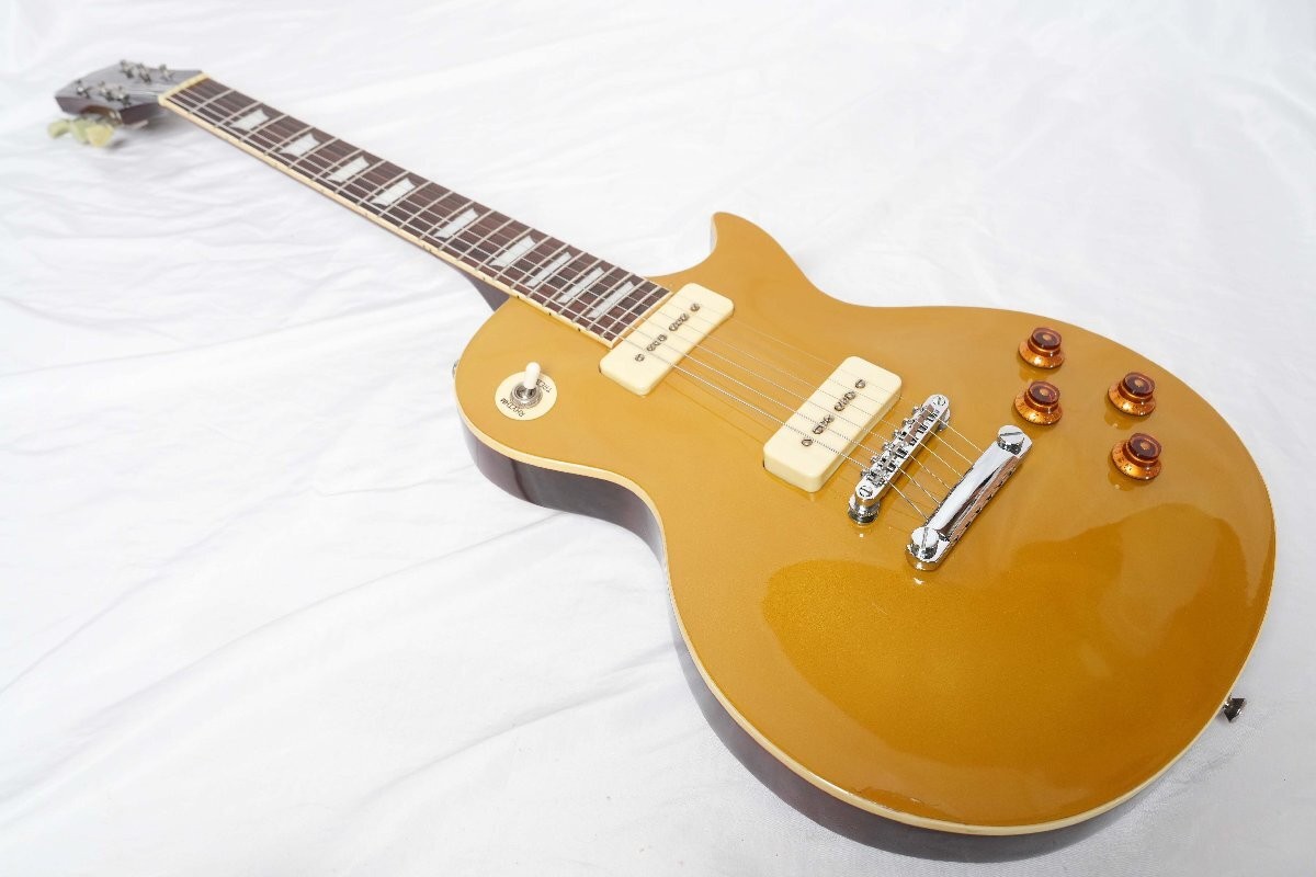 M*e様 Epiphone '56 Les Paul Gold Top P-90 Epiphone 1956 Les Paul Pro Electric Guitar Metallic Gold