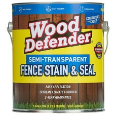Wood Defender Semi-transparent Fence Stain CUMBERLAND BROWN gallon