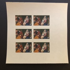 Three 1966 Christmas 4d Mini Sheets Colour Plate Proofs