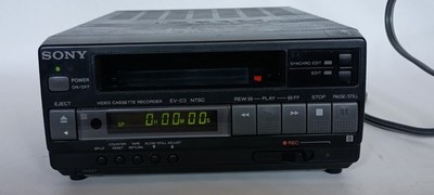Sony EV-C3 Video 8 Video Cassette Recorder for PARTS OR REPAIR