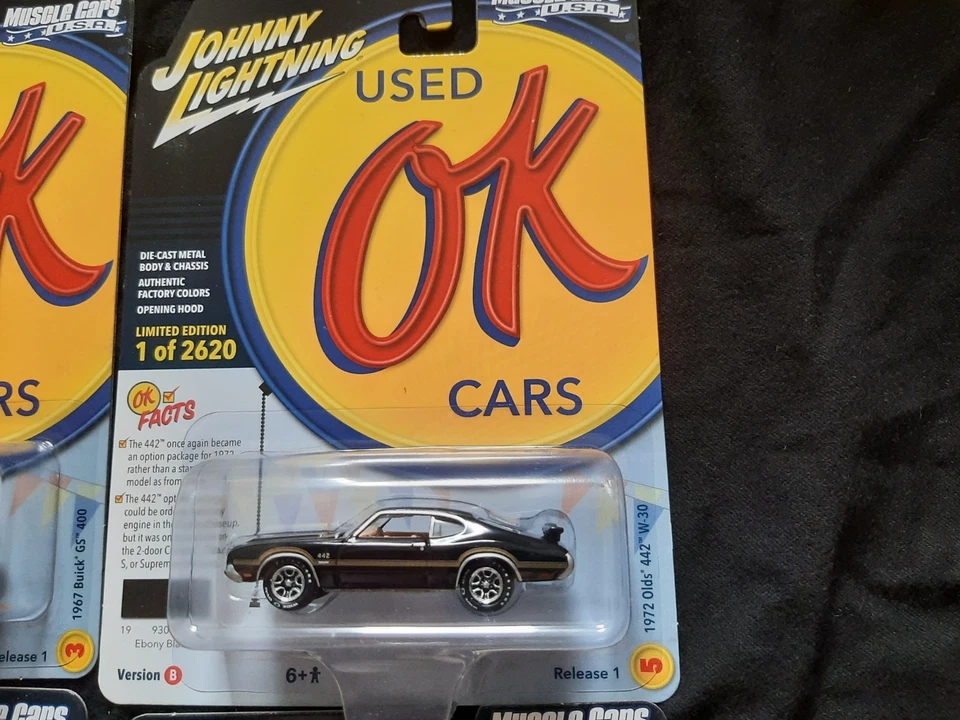 Johnny Lightning Muscle Cars USA 2023 lanzamiento 1 juego de 6 Foto 4 de 4