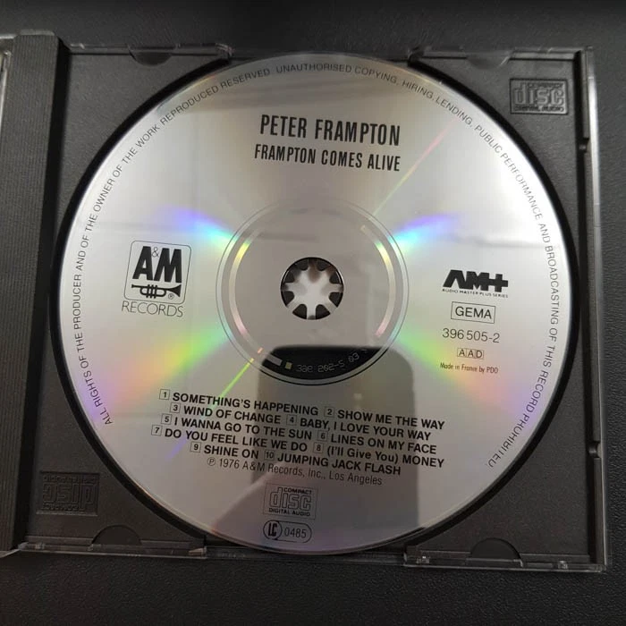 PETE FRAMPTON Comes Alive FRANCE PDO NM/EX(CD) - Bild 3 von 4