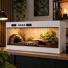 Reptile Enclosure 39X16X16" Large Reptile Terrarium Habitat Neu