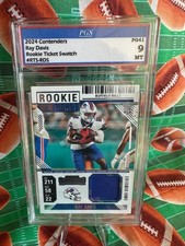 2024 Contenders Bills Ray Davis Rookie Ticket Swatch PGS 9 MT